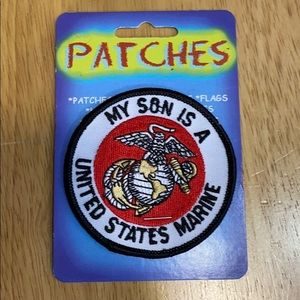 My son is a marine Patch